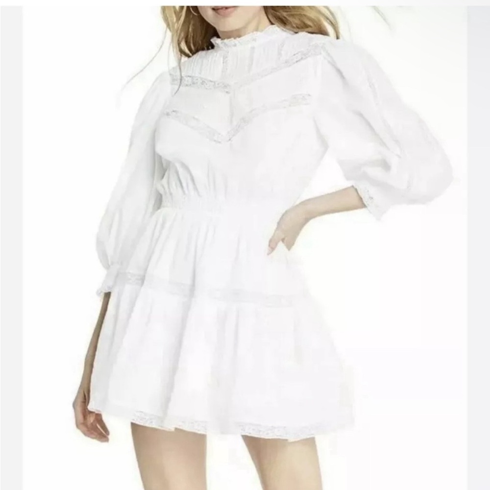 Love Shack Fancy × TARGET collab Talulah Dress
White Pintuck Yoke Peasant Boho M